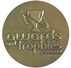 Cast Medals Antique Gold